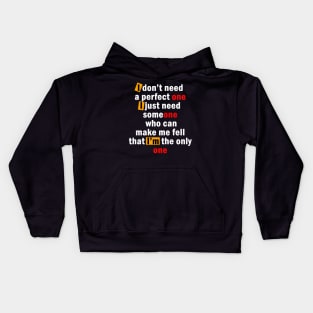 Only one Kids Hoodie